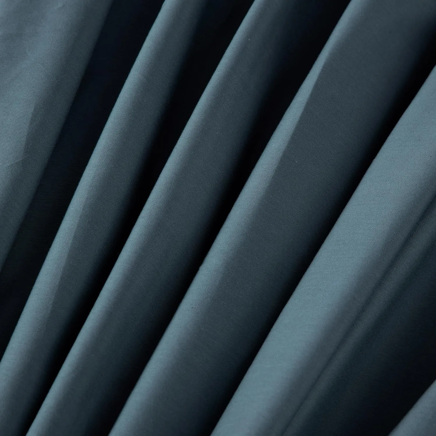 Chezmoi Collection Solid China Blue 250TC 100% Cotton Twill Bed Sheet Set California King Size, 4-Piece Luxury Soft Breathable Smooth 16-Inches Deep Pocket Sheets and Pillowcases Set