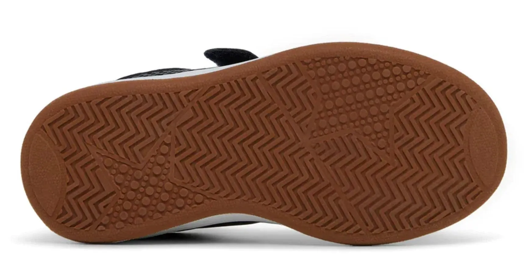 Clarcks Kids Dane Junior Navy Tan Shoes