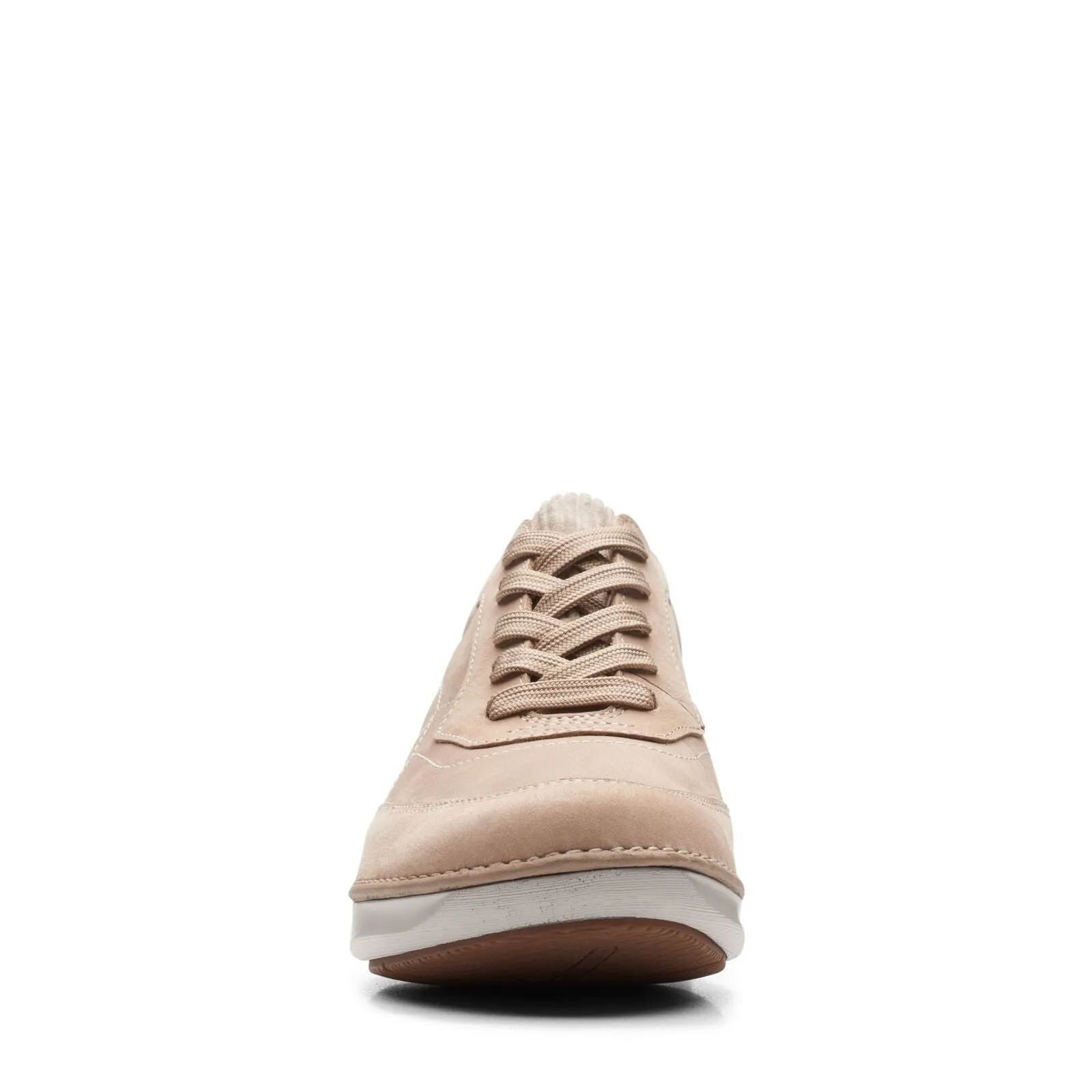 Clarks Women's Appley Tie Sand Nubuck
