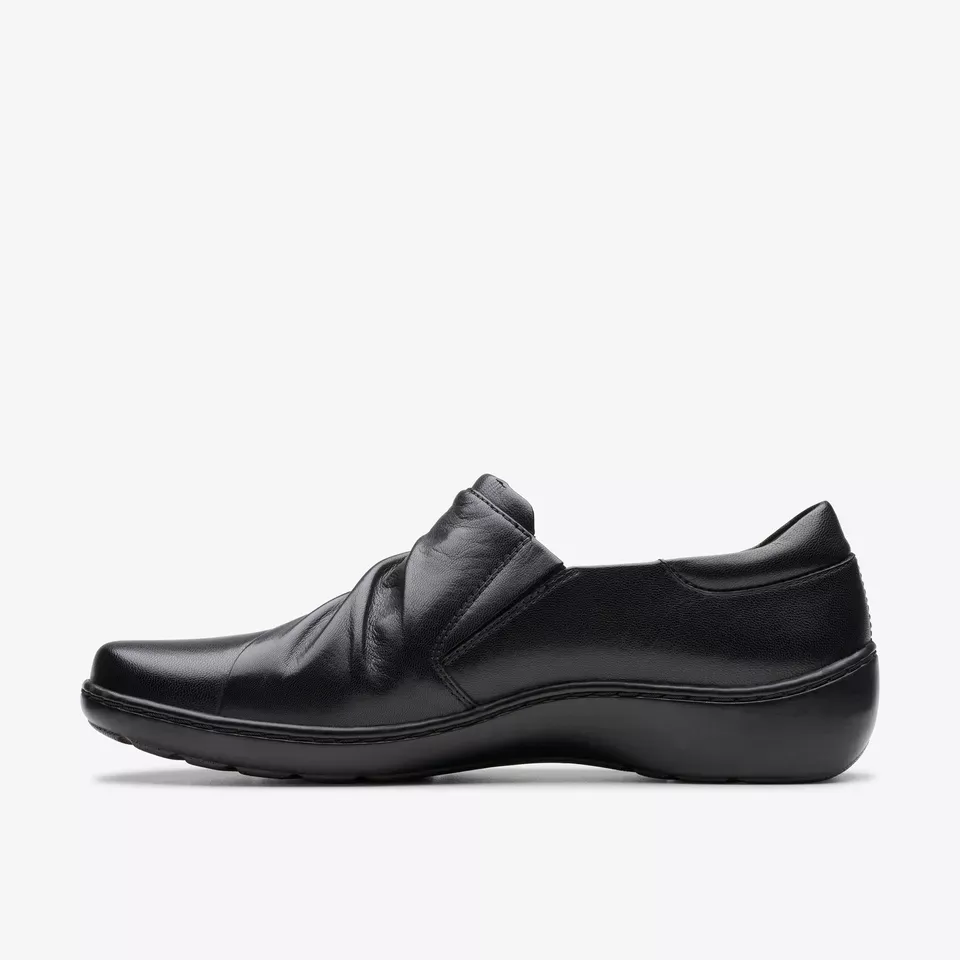 Clarks Women's Cora Aubrie Black Leather