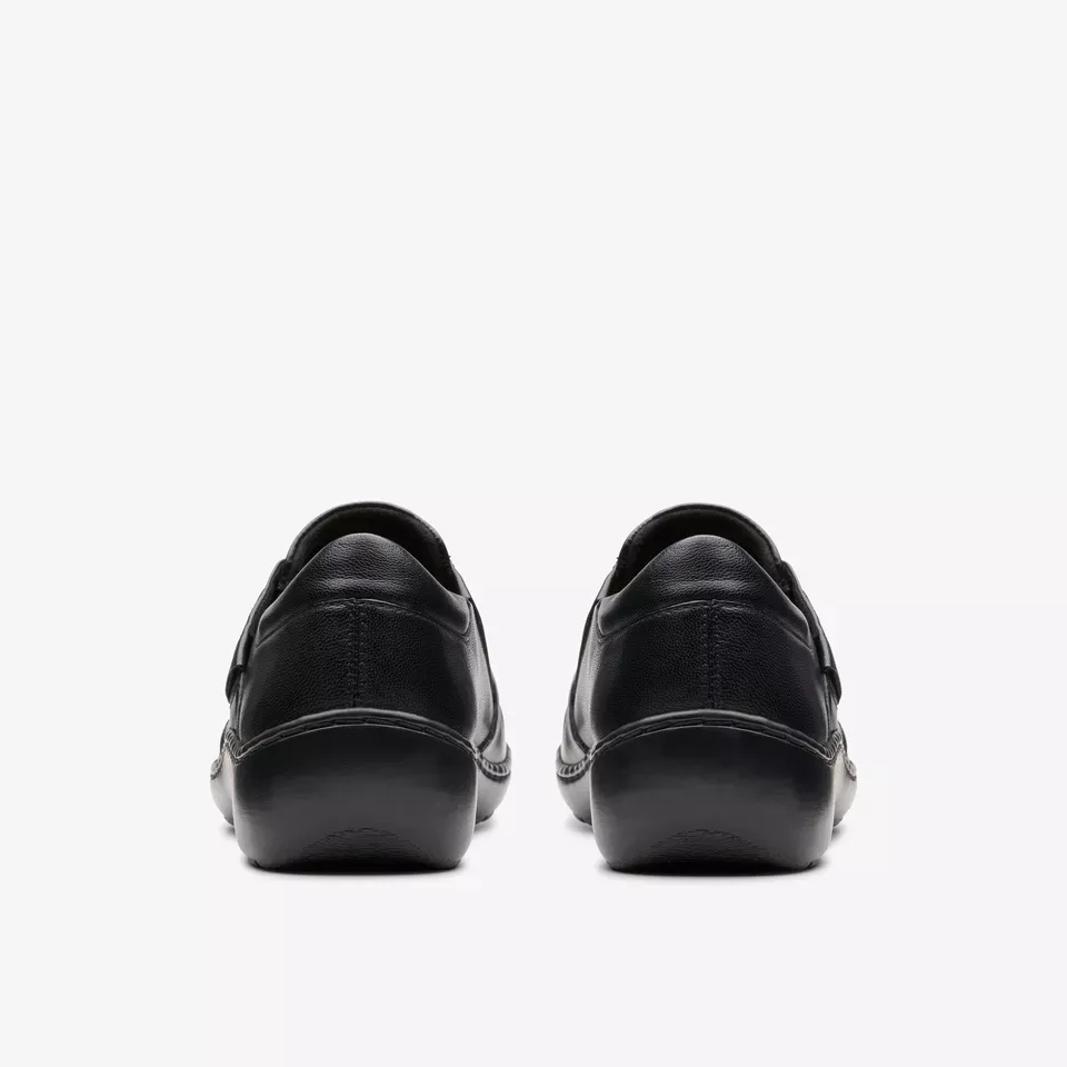 Clarks Women's Cora Aubrie Black Leather