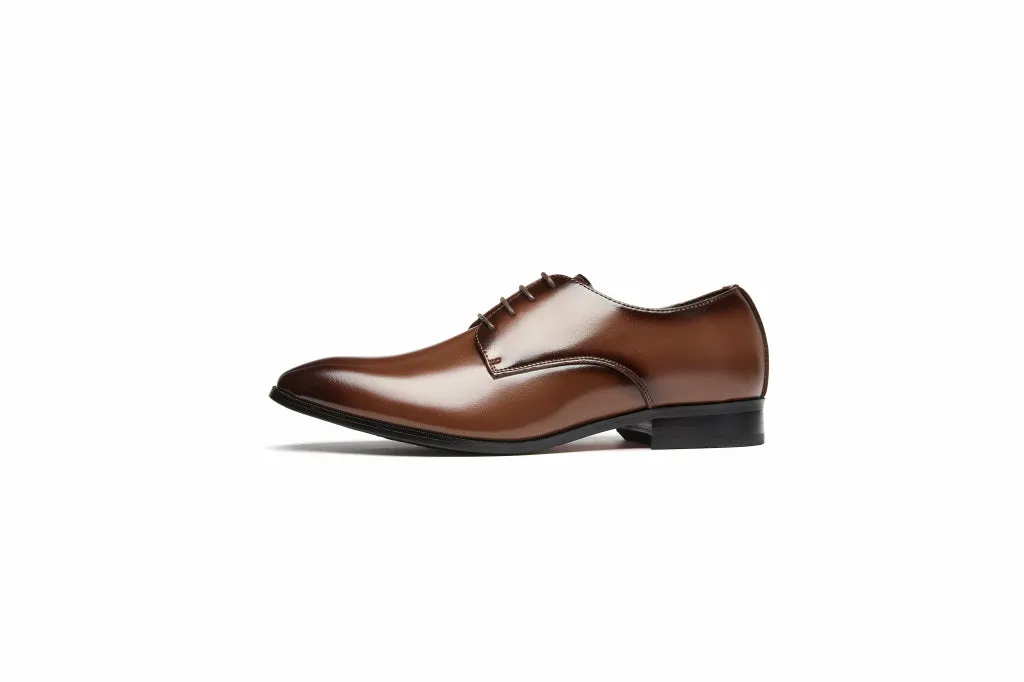 Classic Derby Shoes (Brown, Coffee)