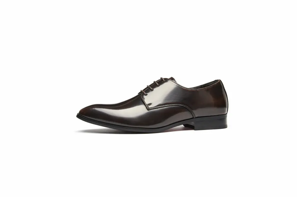 Classic Derby Shoes (Brown, Coffee)