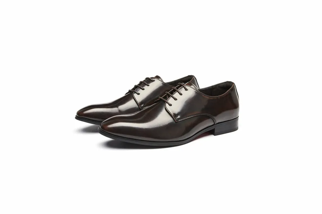 Classic Derby Shoes (Brown, Coffee)