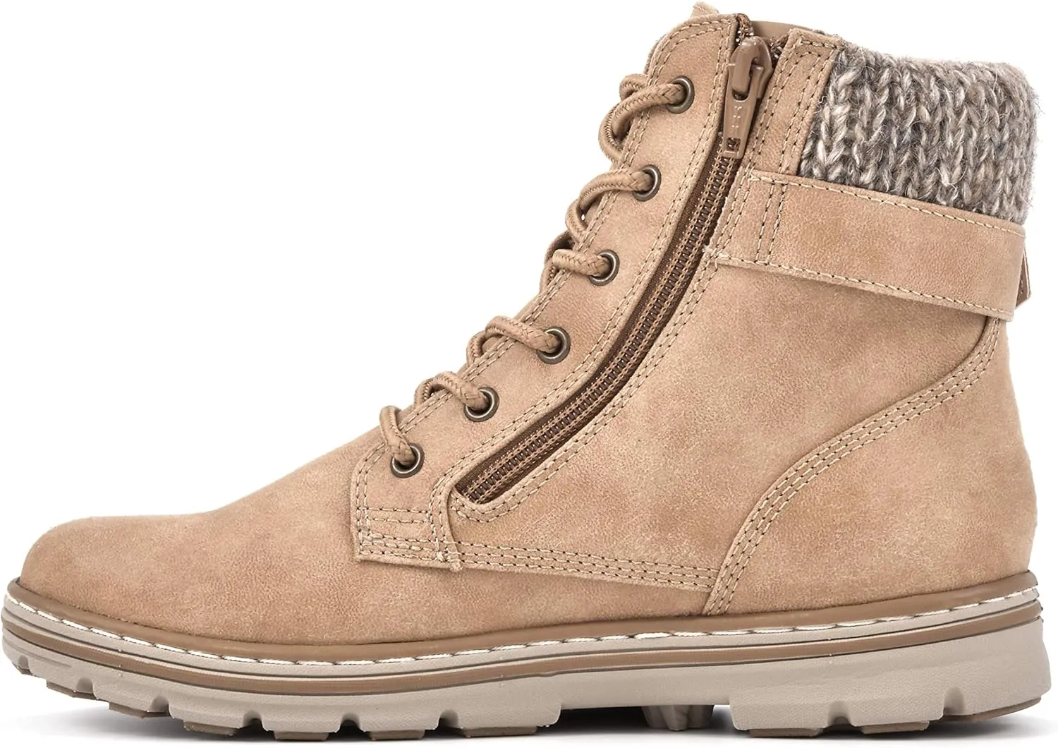 CLIFFS BY WHITE MOUNTAIN Shoes Kelsie Women's Lace-up Hiker Style Bootie