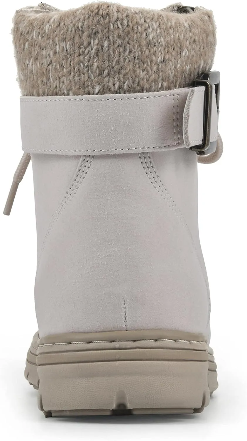 CLIFFS BY WHITE MOUNTAIN Shoes Kelsie Women's Lace-up Hiker Style Bootie