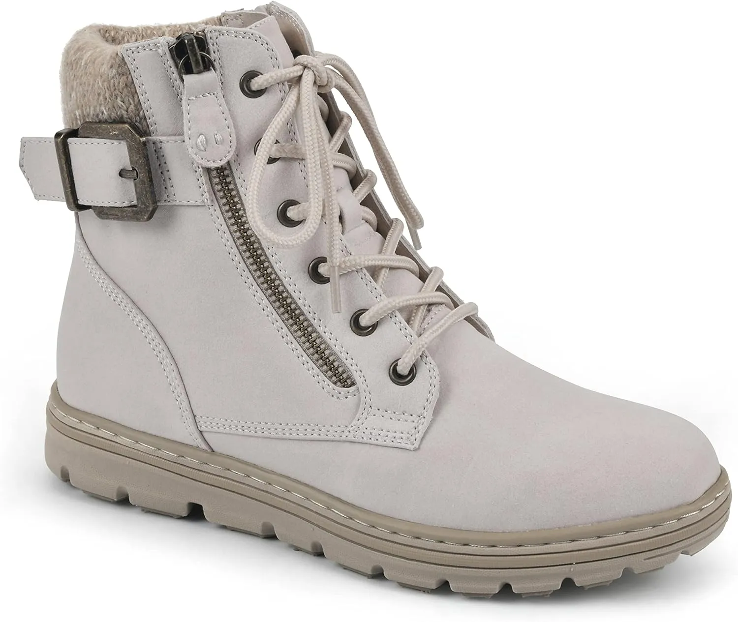 CLIFFS BY WHITE MOUNTAIN Shoes Kelsie Women's Lace-up Hiker Style Bootie