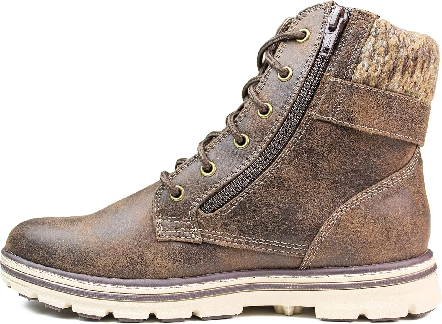 CLIFFS BY WHITE MOUNTAIN Shoes Kelsie Women's Lace-up Hiker Style Bootie