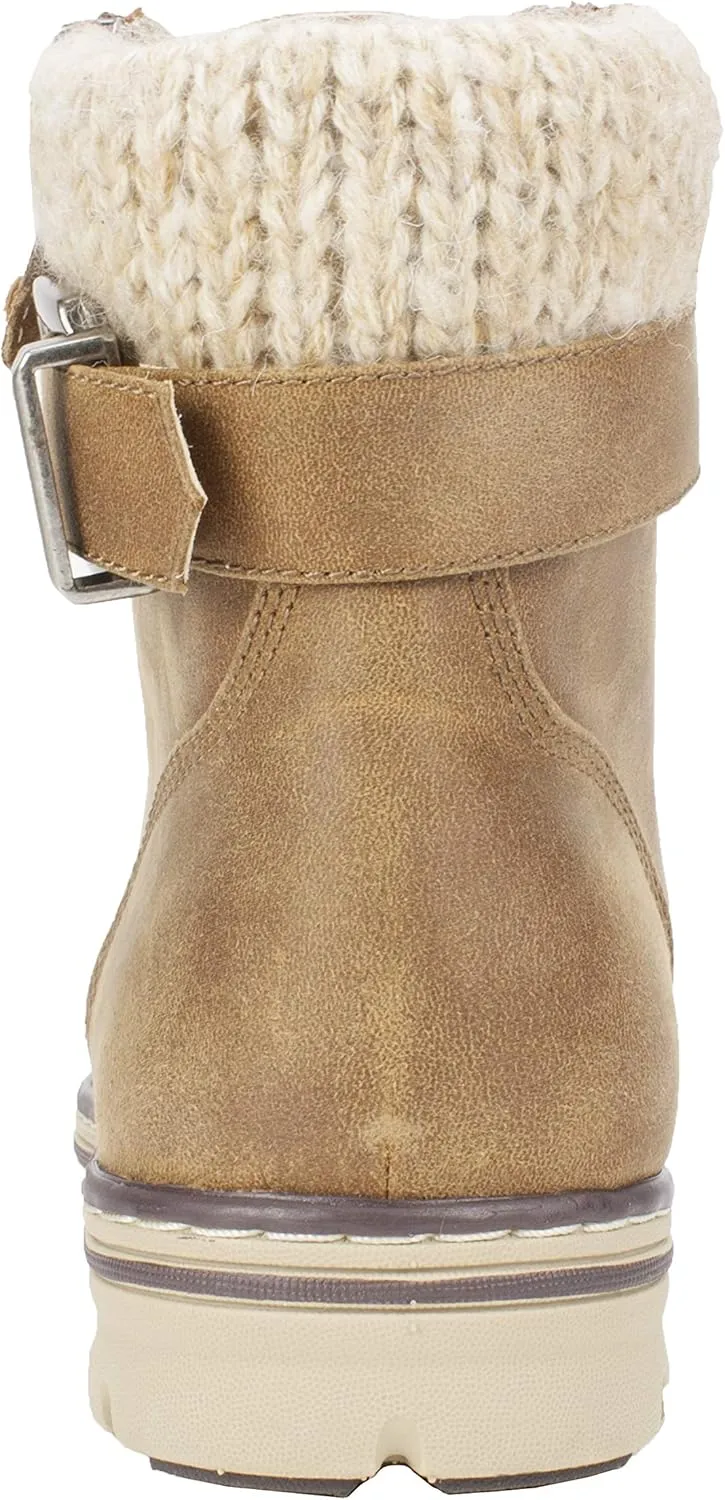 CLIFFS BY WHITE MOUNTAIN Shoes Kelsie Women's Lace-up Hiker Style Bootie