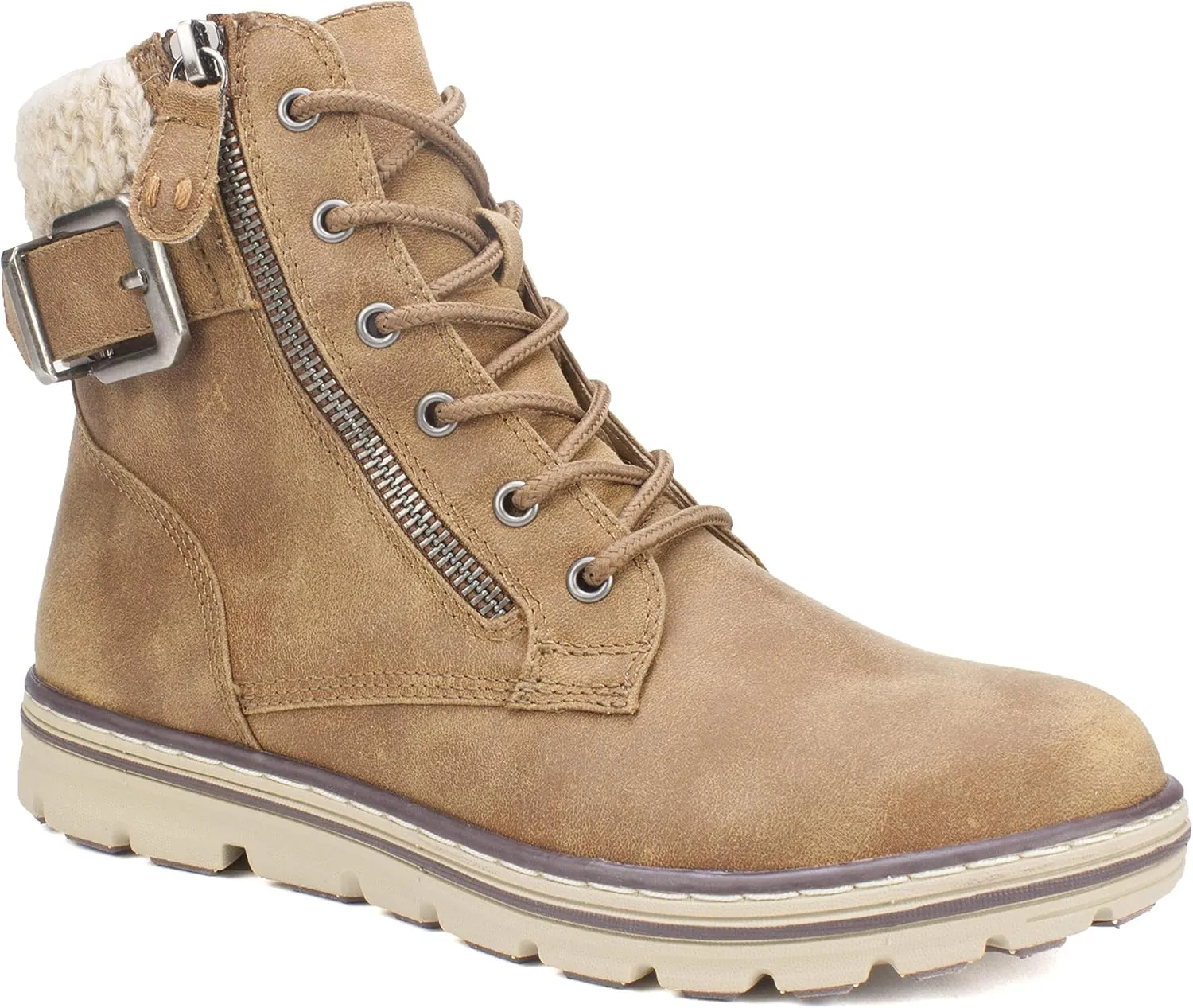 CLIFFS BY WHITE MOUNTAIN Shoes Kelsie Women's Lace-up Hiker Style Bootie