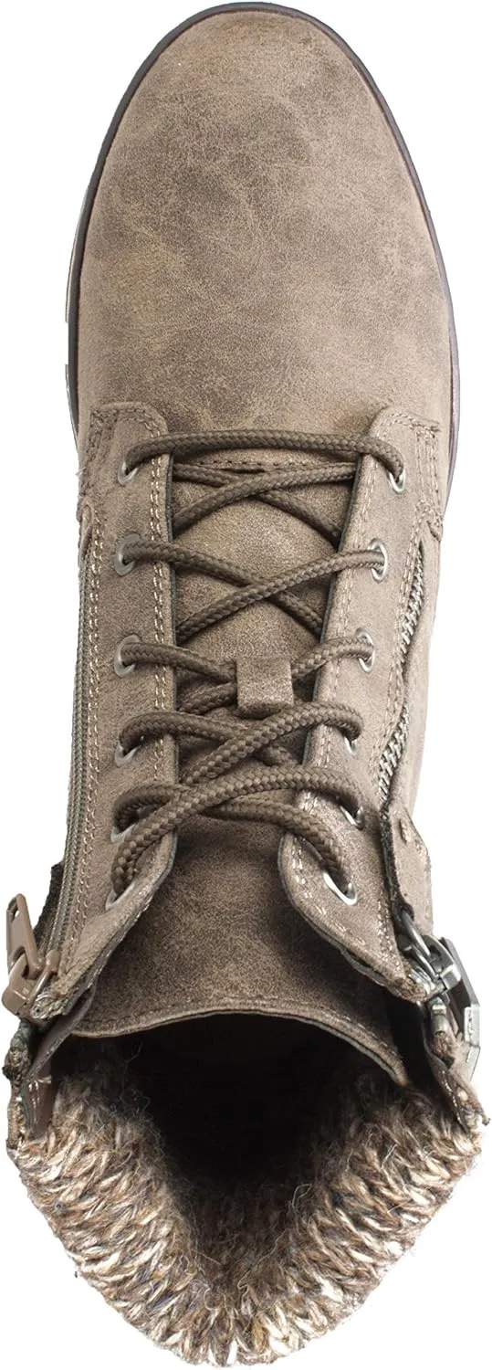 CLIFFS BY WHITE MOUNTAIN Shoes Kelsie Women's Lace-up Hiker Style Bootie