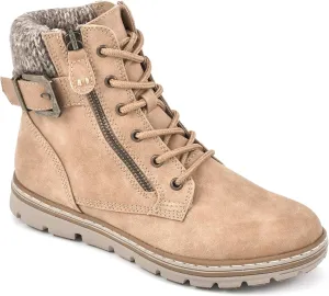 CLIFFS BY WHITE MOUNTAIN Shoes Kelsie Women's Lace-up Hiker Style Bootie
