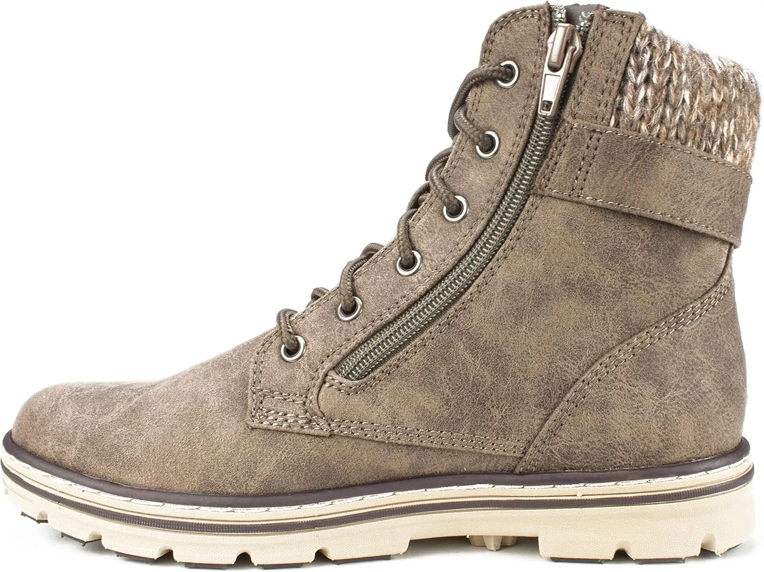 CLIFFS BY WHITE MOUNTAIN Shoes Kelsie Women's Lace-up Hiker Style Bootie