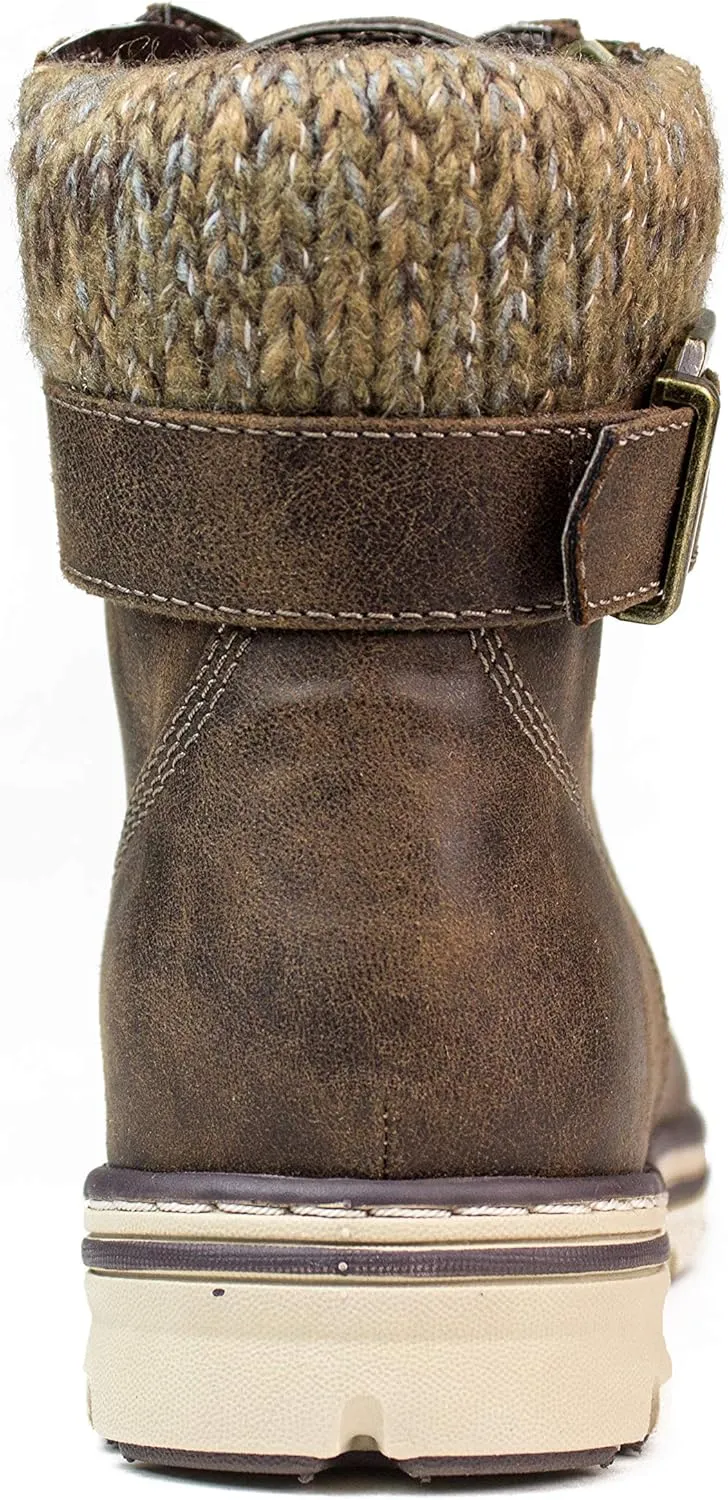 CLIFFS BY WHITE MOUNTAIN Shoes Kelsie Women's Lace-up Hiker Style Bootie