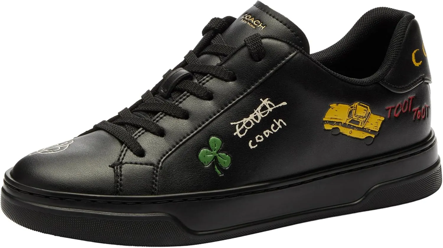 Coach Women's High Line Sneaker with Sketch Print