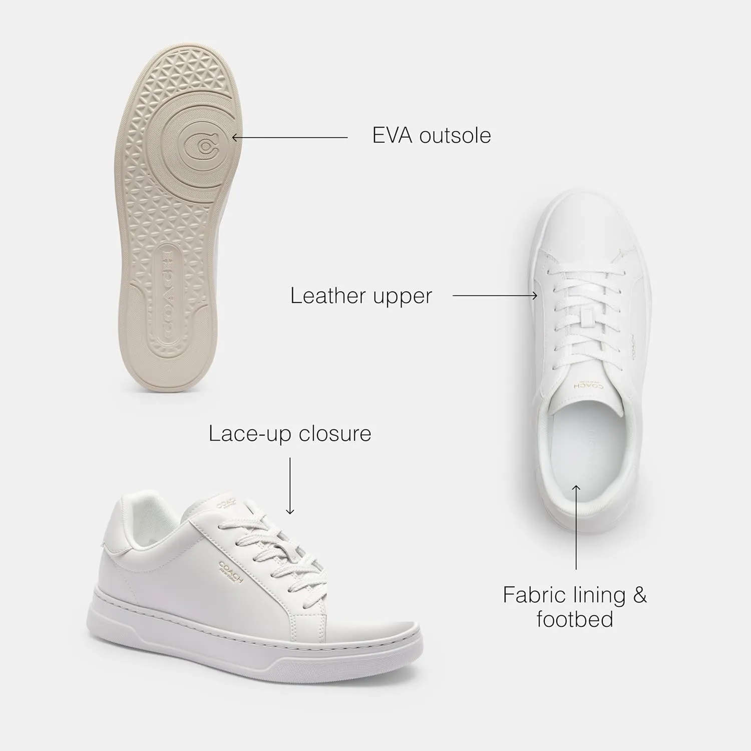 COACH Women's High Line Sneaker