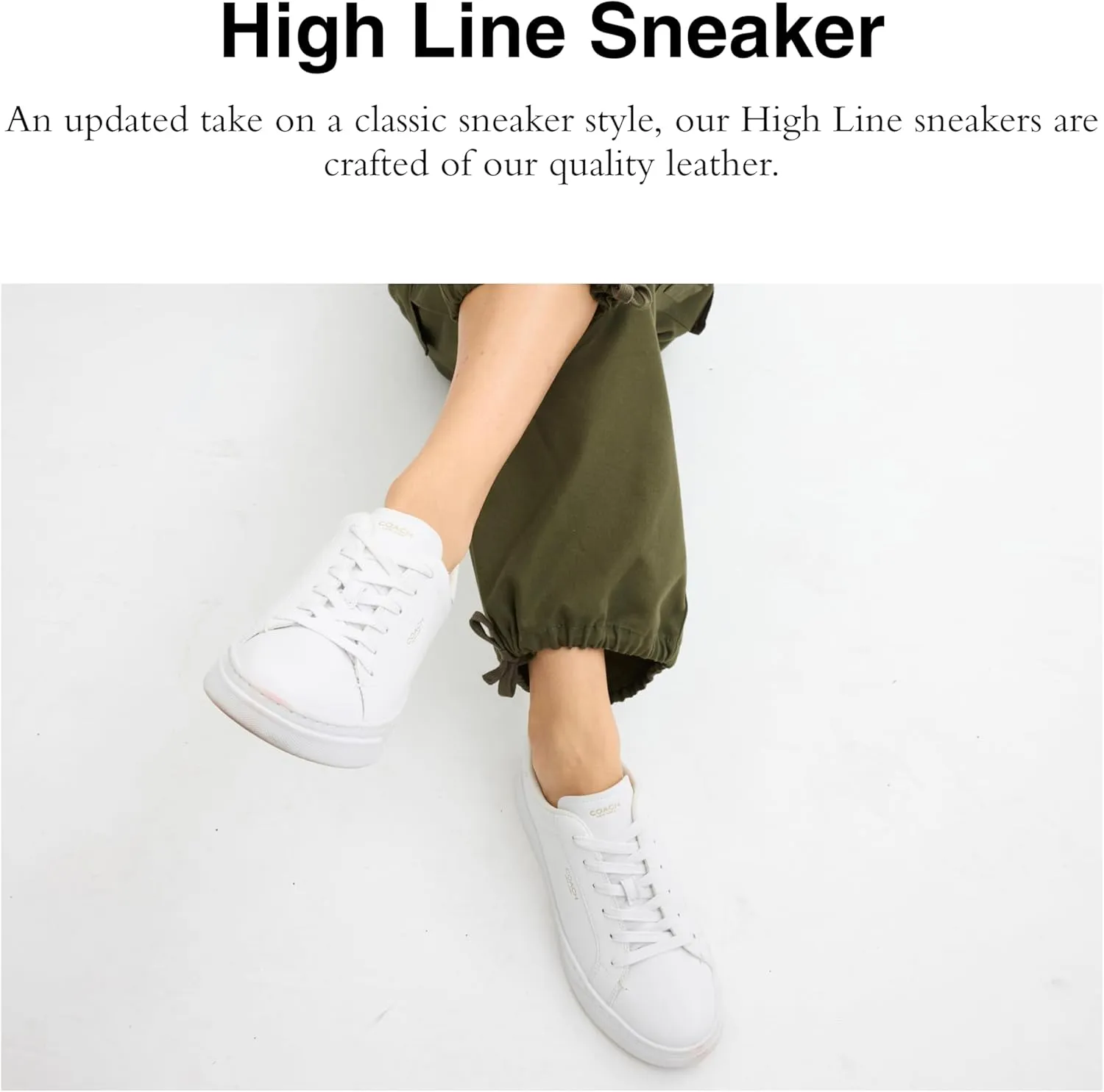 COACH Women's High Line Sneaker