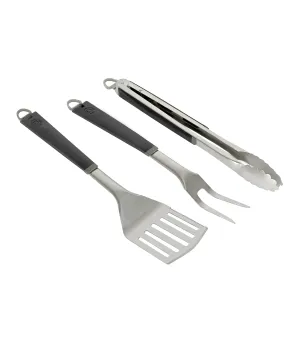 Coleman 3 Piece BBQ Tool Set (Spatula, Tongs, Fork)