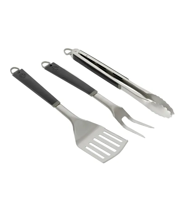 Coleman 3 Piece BBQ Tool Set (Spatula, Tongs, Fork)