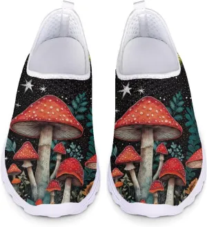 Coloranimal Funny Animal Puzzle Air Mesh Beach Water Flat Sneakers for Women US5-12