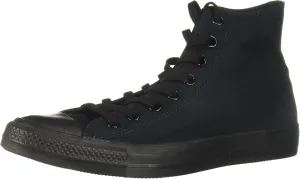 Converse Chuck Taylor All Star Hi Top Sneaker Black Monochrome 12 Women/10 Men