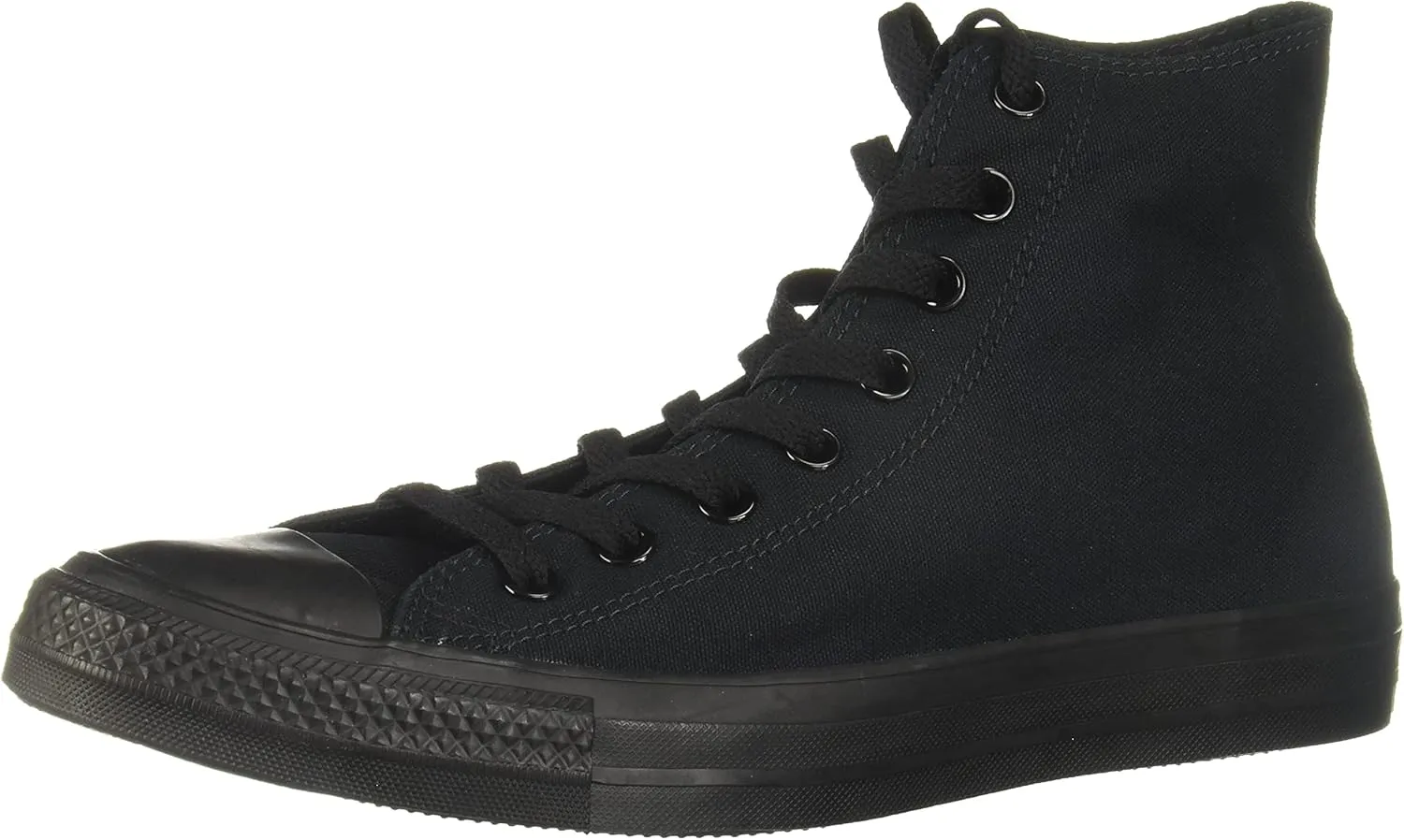 Converse Chuck Taylor All Star Hi Top Sneaker Black Monochrome 12 Women/10 Men