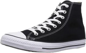Converse Mens All Star Hi Top Chuck Taylor Chucks Sneaker Trainer - Black - 11.5