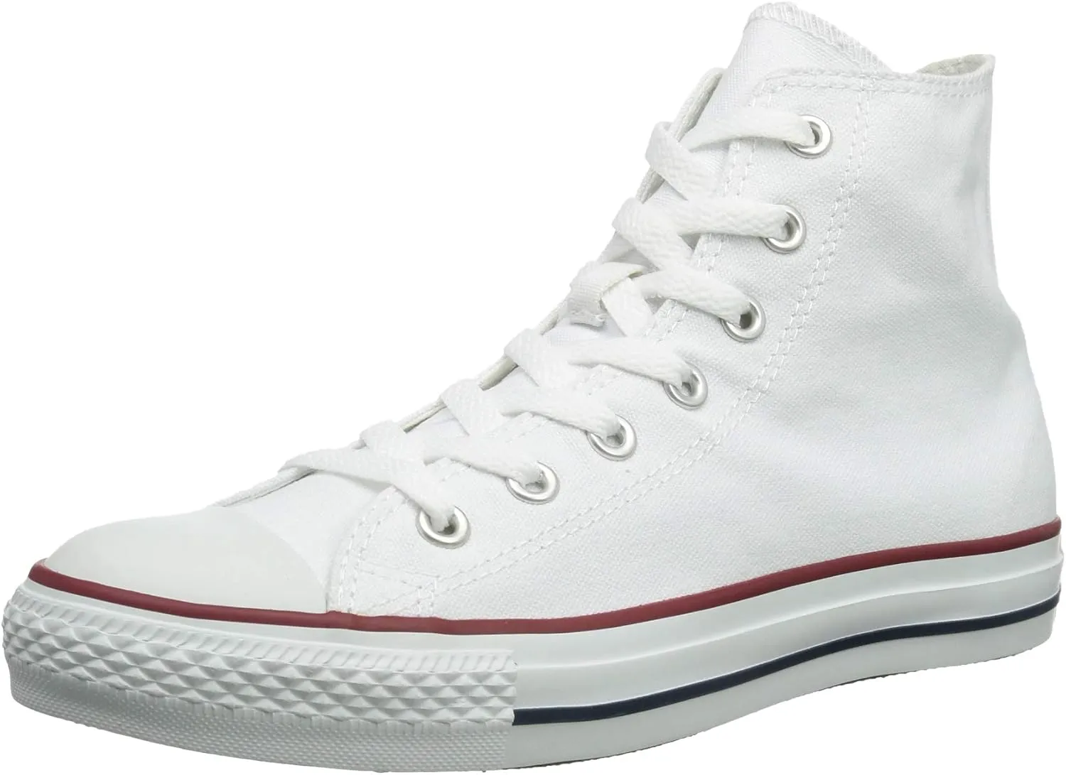 Converse Mens All Star Hi Top Chuck Taylor Chucks Sneaker Trainer - Optical White - 13