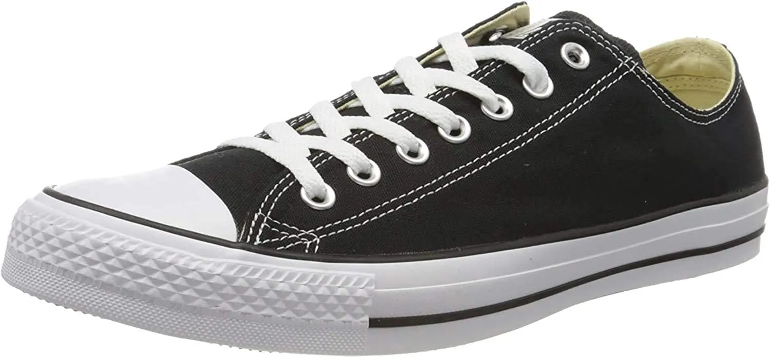 Converse Unisex Chuck Taylor All Star Low Ox Black Sneaker - 6 B(M) US / 4 D(M) US