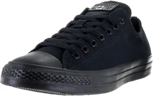 Converse Unisex Chuck Taylor All Star Low Top Black Monochrome Sneakers - 5.5 D(M) US