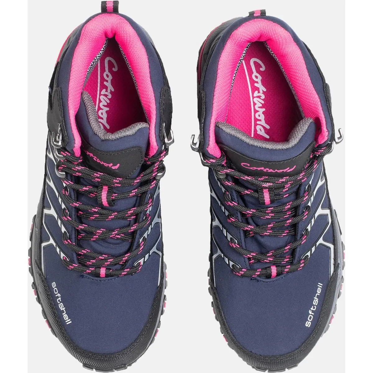 Cotswold Abbeydale Mid Hiker Navy/Black/Fuchsia