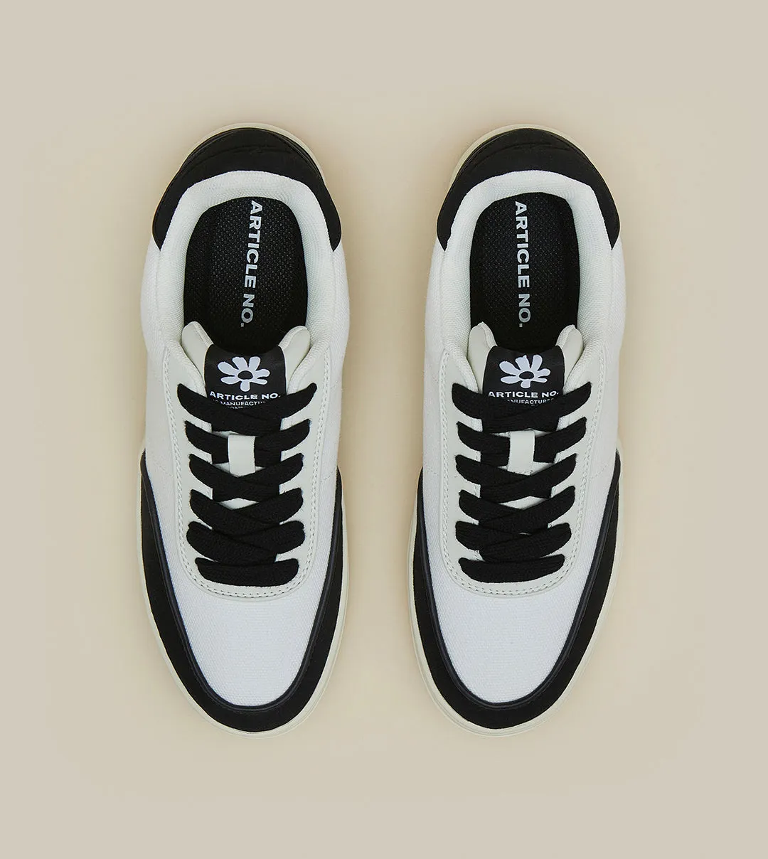 COURT SNEAKER LOW-TOP BLACK SNEAKERS