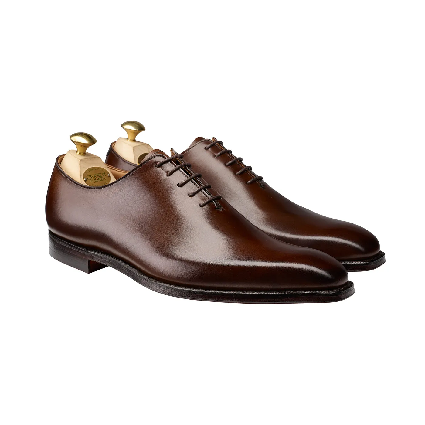 Crockett & Jones | Alex | Dark Brown Burnished Calf