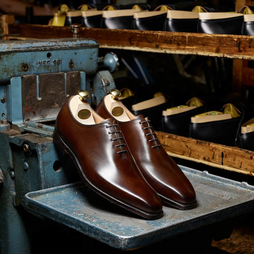 Crockett & Jones | Alex | Dark Brown Burnished Calf