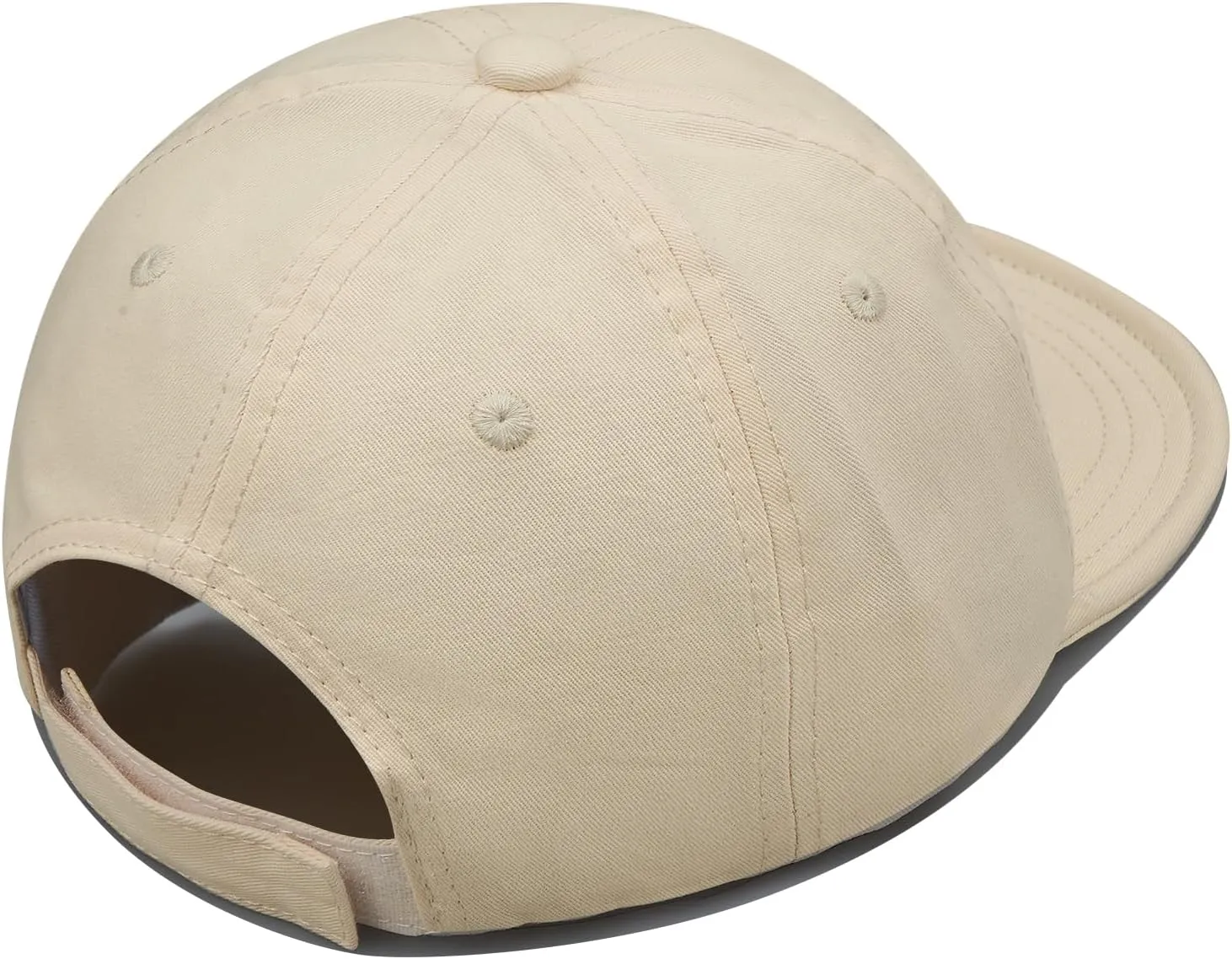 Croogo Short Brim Baseball Cap Low Profile Casual Flat Brimmed Lightweight Hats Cotton Outdoor Adjustable Caps Sun Hat