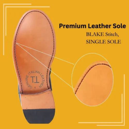 DANNY Premium 2 eyelet Derby, Crafted in Hand Patina Leather