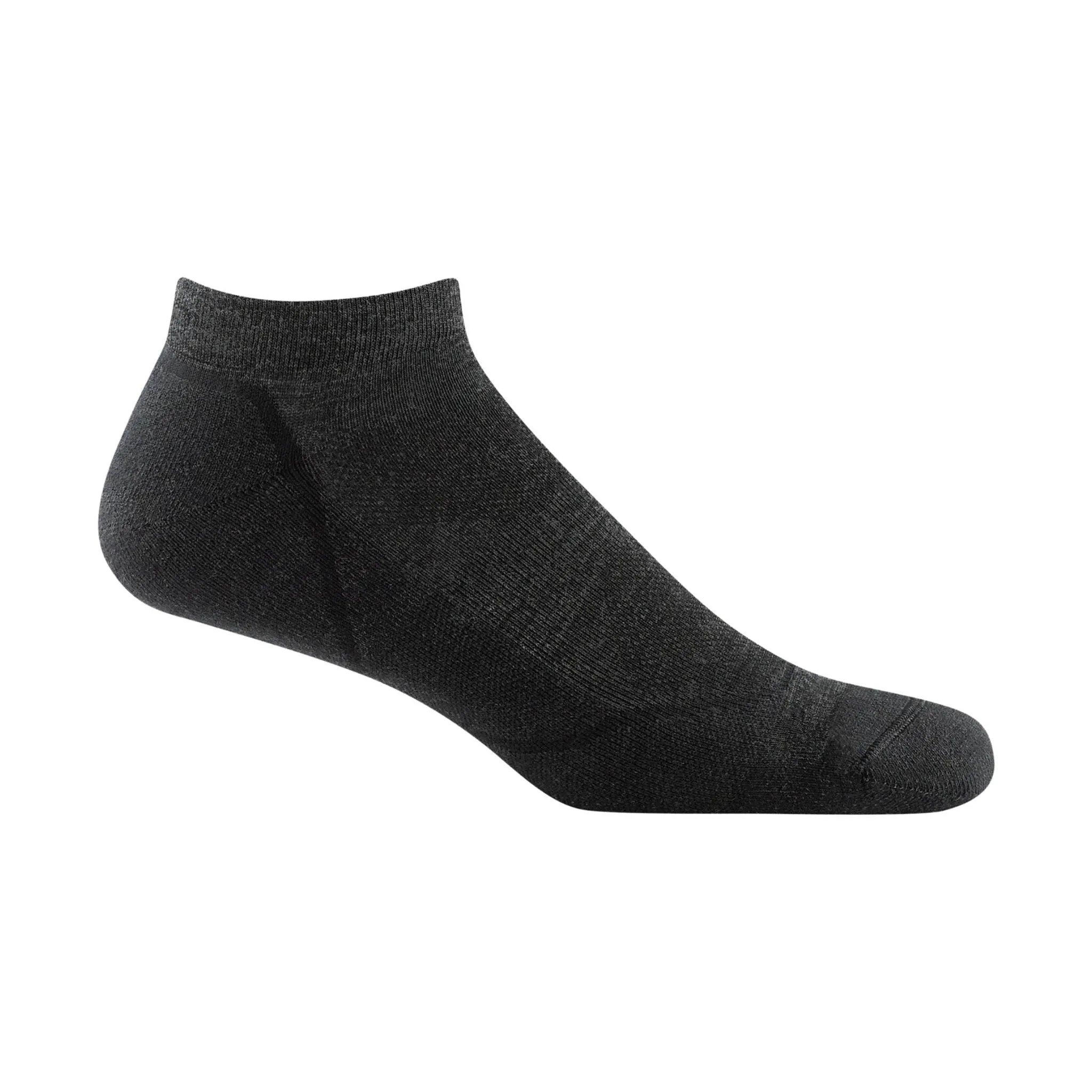 Darn Tough Vermont Men's Lightweight Hiker No Show Socks - Black