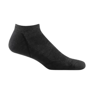 Darn Tough Vermont Men's Lightweight Hiker No Show Socks - Black
