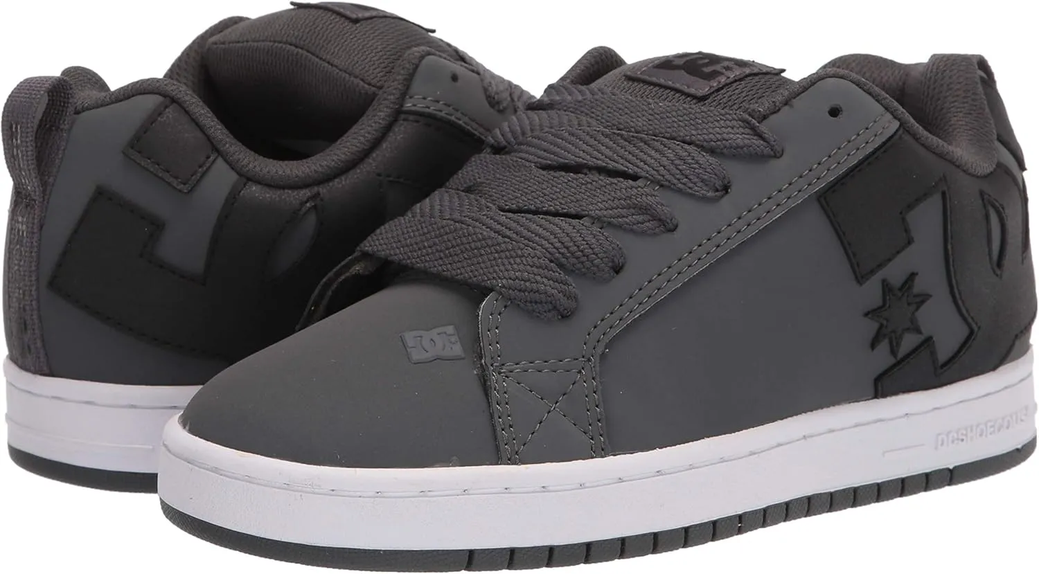 DC Men's Court Graffik Casual Low Top Skate Shoe Sneaker