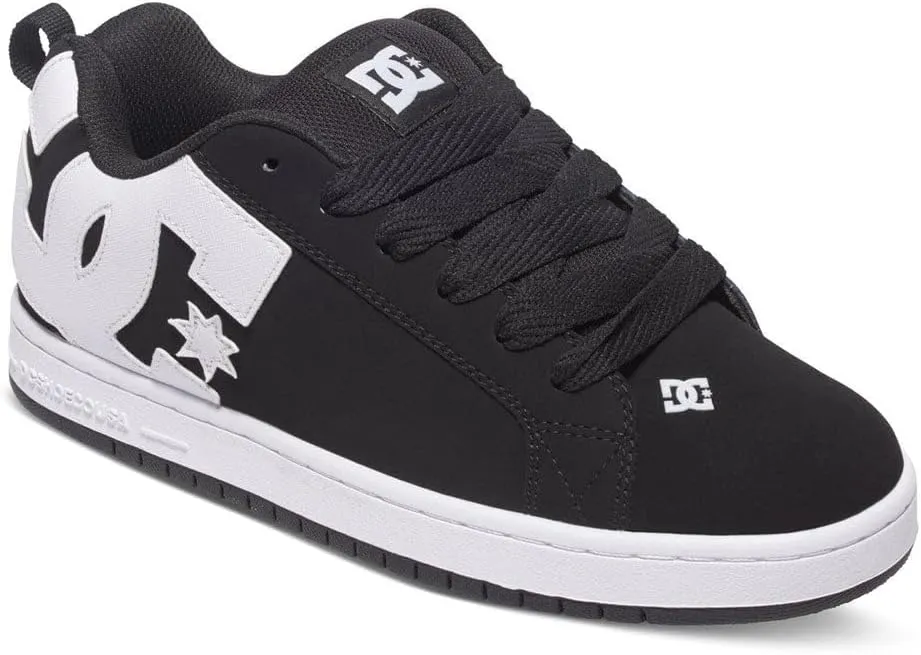 DC Men's Court Graffik Casual Low Top Skate Shoe Sneaker