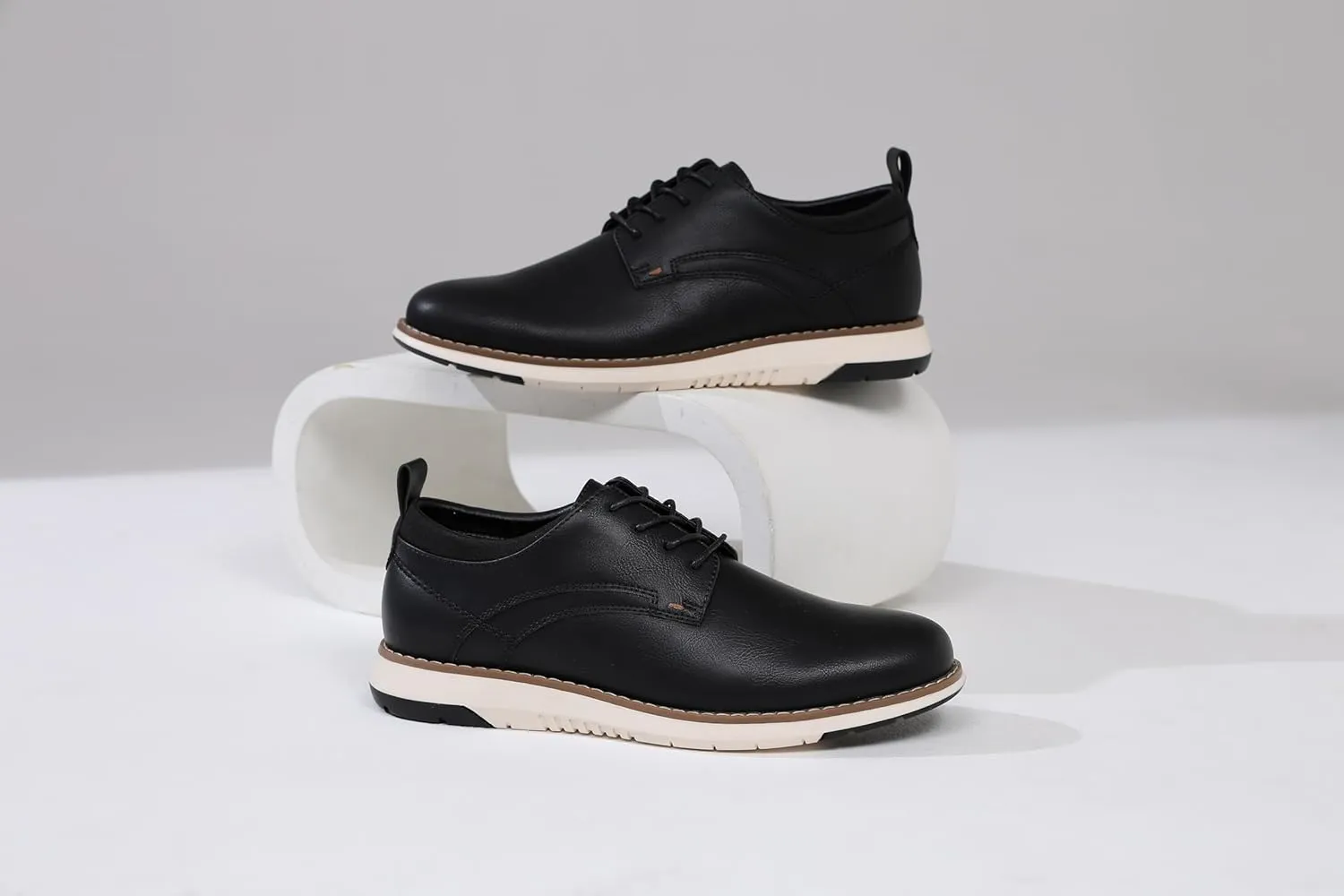 DECARSDZ Mens Dress Shoes Casual Oxford Shoes Business Formal Derby Sneakers Walking Shoe