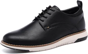 DECARSDZ Mens Dress Shoes Casual Oxford Shoes Business Formal Derby Sneakers Walking Shoe