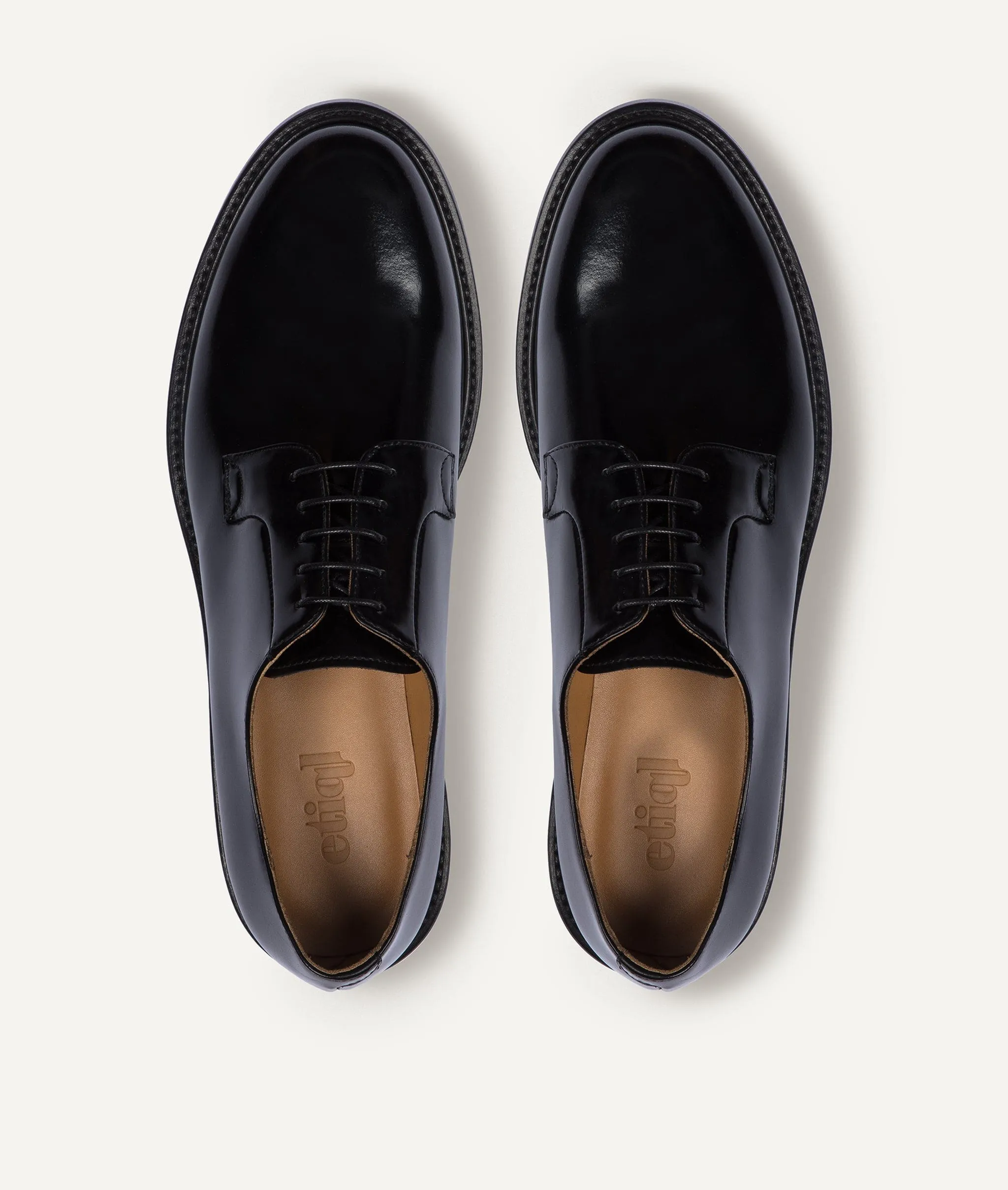 Derby in Calf Leather