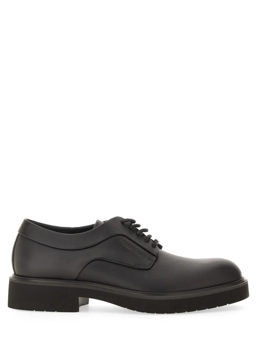 Derby Shoes With Ornamental Detailing