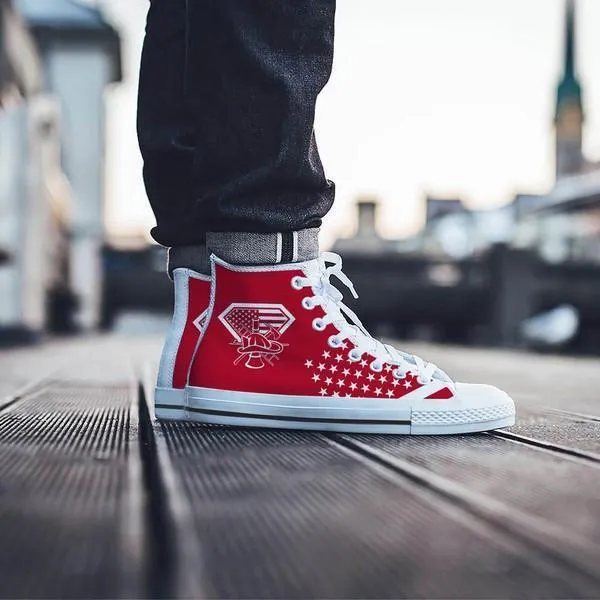 diamond firefighter mens high top sneakers high top