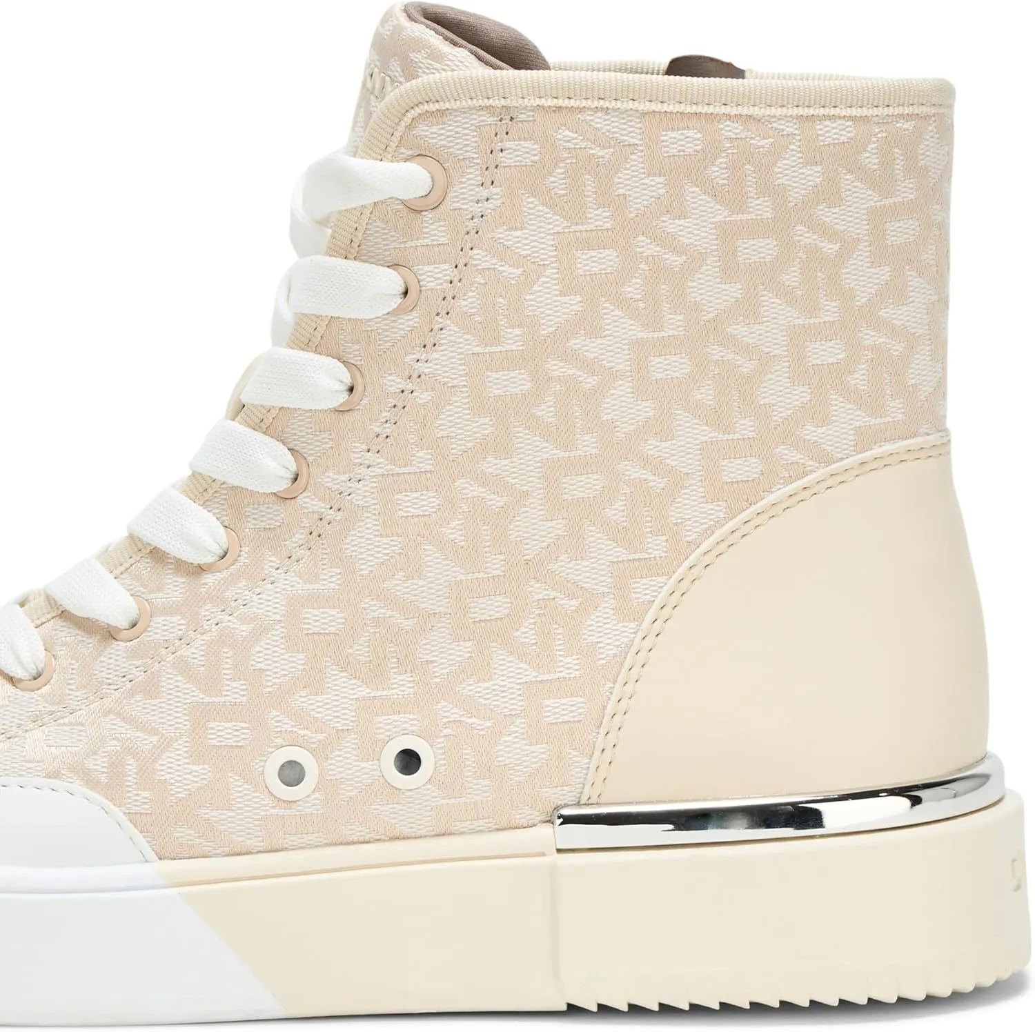 DKNY Women's Bitsy Logo High Top Sneaker