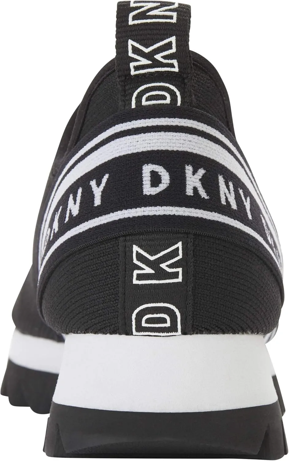 DKNY women's Rubber Sole Knit Low-top Sneaker