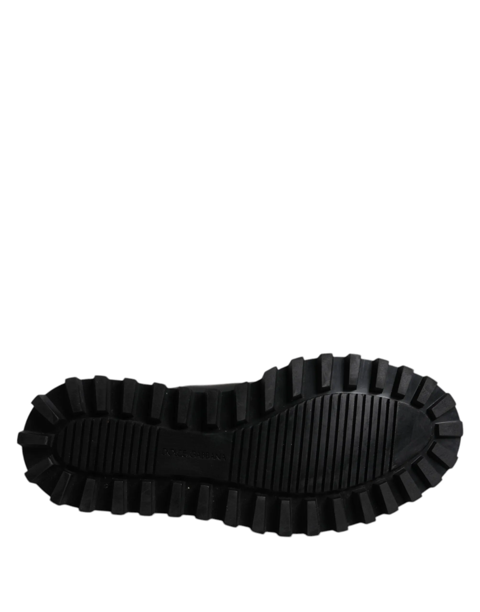 Dolce Lace Up Trekking Shoes Leather Gabbana Black Dress Exclusive products Best choice &