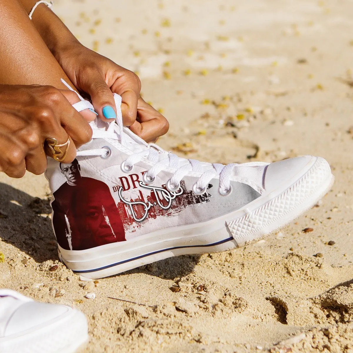 dr dre ladies high top sneakers