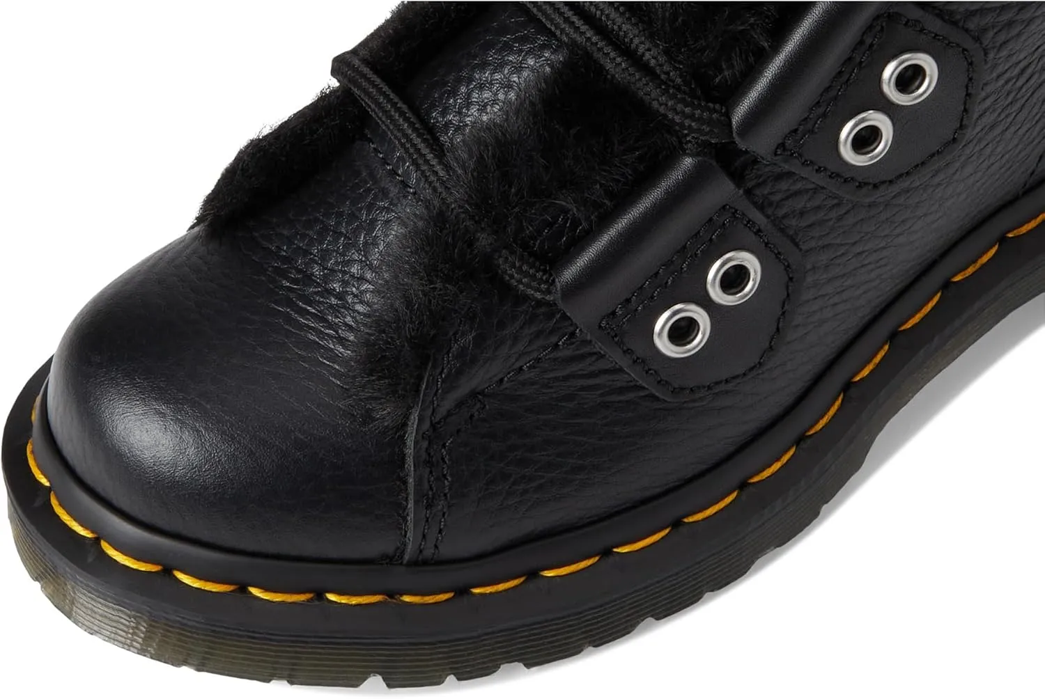 Dr. Martens Women's 1460 Lace to Toe Fur Lined Boots Combat